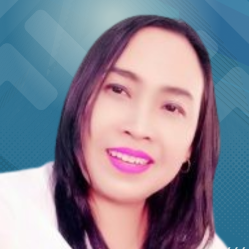 Blue Creative Modern Office Manager ID Card(9) dr Ina Sri Lestari