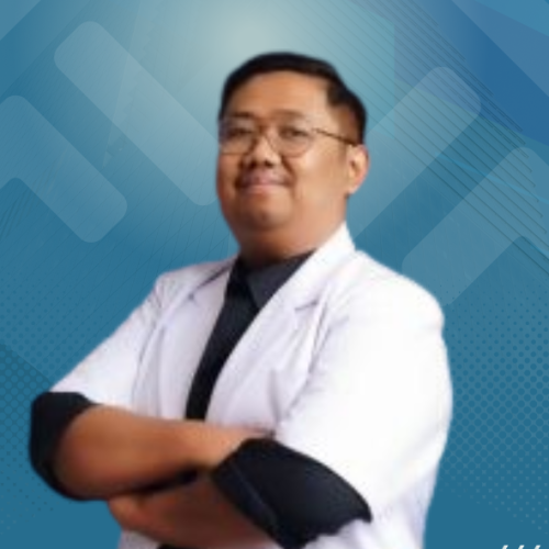 Blue Creative Modern Office Manager ID Card(6) drg Idris Ibnu Sholeh